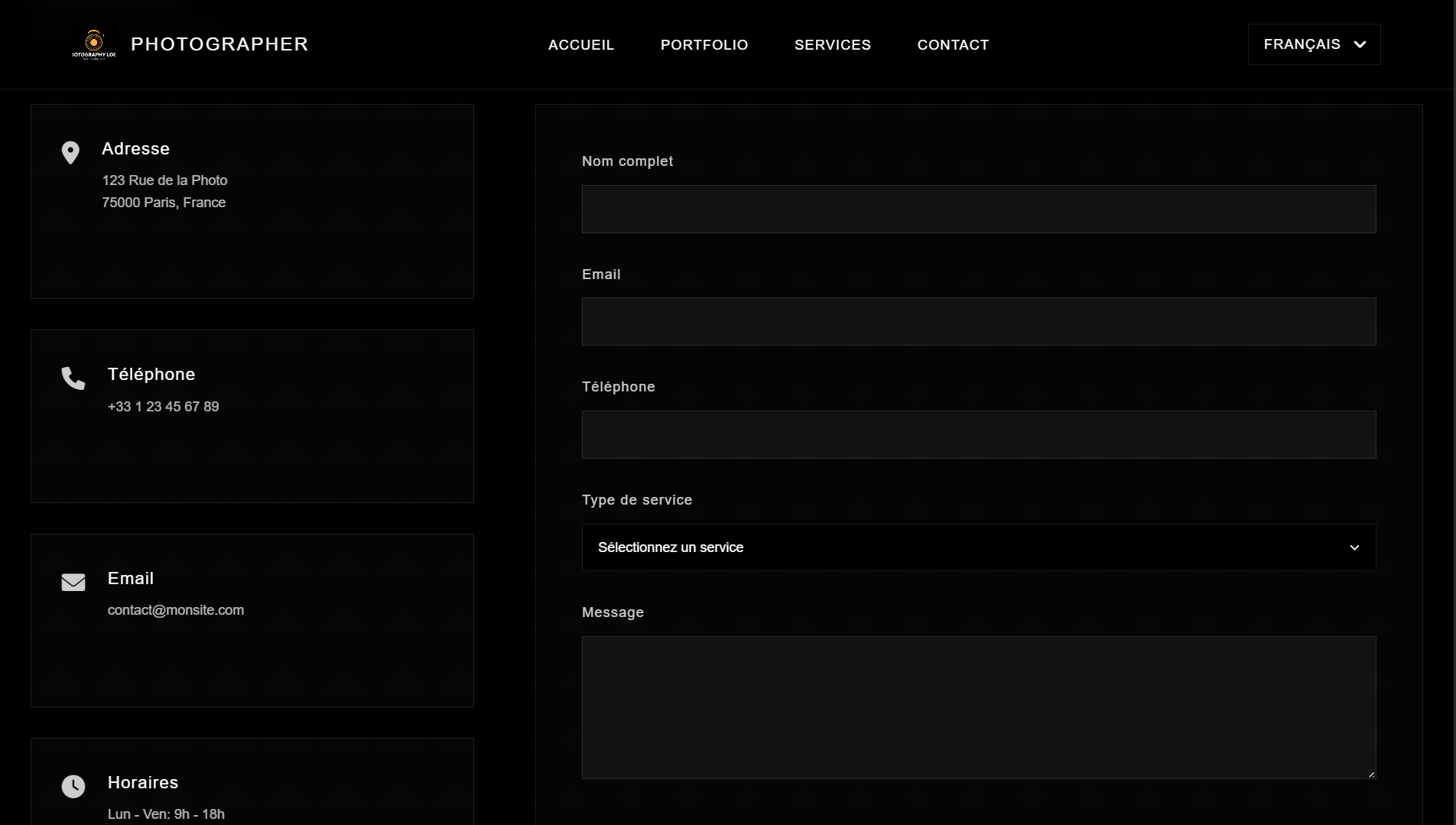 Projet 1 Vue 3